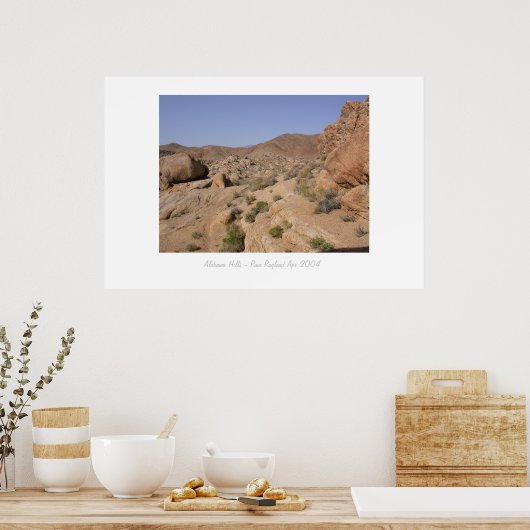 Alabama Hills Poster (Küche)