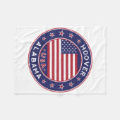 Alabama, Hoover Fleecedecke (Vorderseite (Horizontal))