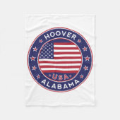 Alabama, Hoover Fleecedecke (Vorderseite)