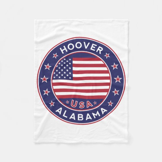 Alabama, Hoover Fleecedecke (Vorderseite)