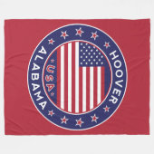 Alabama, Hoover Fleecedecke (Vorderseite (Horizontal))