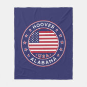 Alabama, Hoover Fleecedecke (Vorderseite)