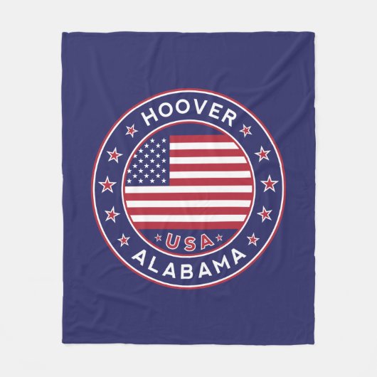 Alabama, Hoover Fleecedecke (Vorderseite)