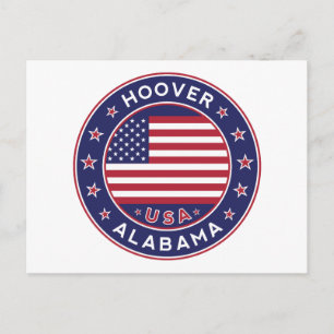 Alabama, Hoover Postkarte