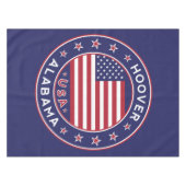 Alabama, Hoover Tischdecke (Vorderseite (Horizontal))
