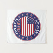 Alabama, Hoover Wandteppich (Vorderseite (Horizontal))