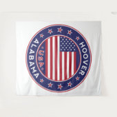 Alabama, Hoover Wandteppich (Vorderseite (Horizontal))