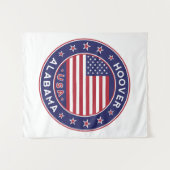 Alabama, Hoover Wandteppich (Vorderseite (Horizontal))
