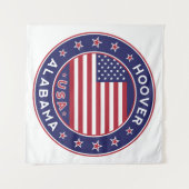 Alabama, Hoover Wandteppich (Vorderseite (Horizontal))