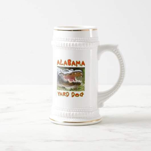 ALABAMA-HUND BIERGLAS (Rechts)