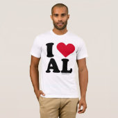 ALABAMA - I-LIEBE-AL - I-LIEBE ALABAMA T-Shirt (Vorne ganz)