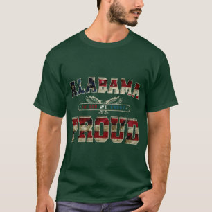 Alabama in meinem Herzen Proud Strong Phantastisch T-Shirt