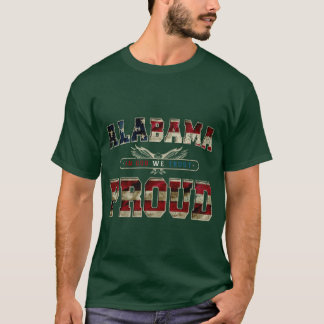 Alabama in meinem Herzen Proud Strong Phantastisch T-Shirt
