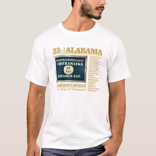 Alabama Infantry (BA2) T-Shirt (Vorderseite)