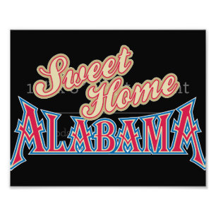 Alabama ist Heimat Fotodruck