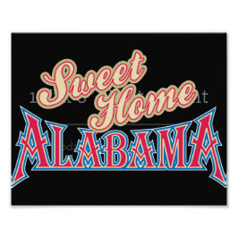 Alabama ist Zuhause Fotodruck