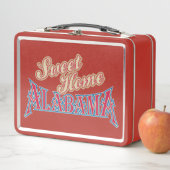 Alabama ist Zuhause Metall Lunch Box (Beispiel)