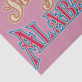 Alabama ist Zuhause Seidenpapier (Ausschnitt)