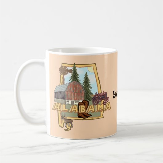 Alabama Kaffeetasse (Links)
