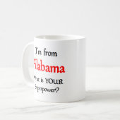 Alabama-Kaffeetasse Kaffeetasse (Vorderseite Links)