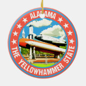 Alabama Keramik Ornament (Hinten)