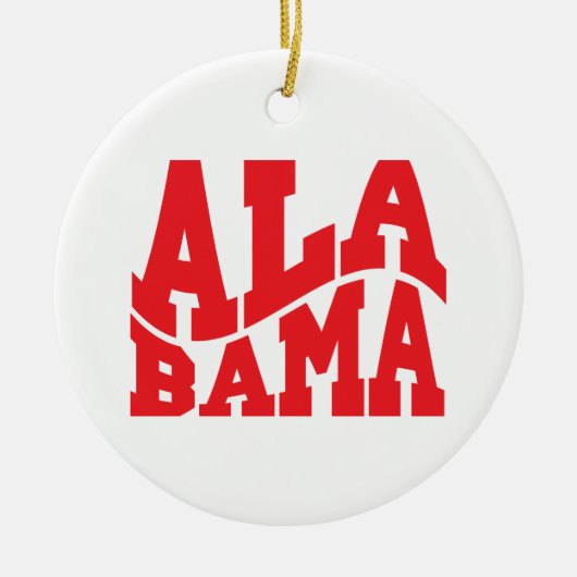 Alabama Keramikornament (Vorne)
