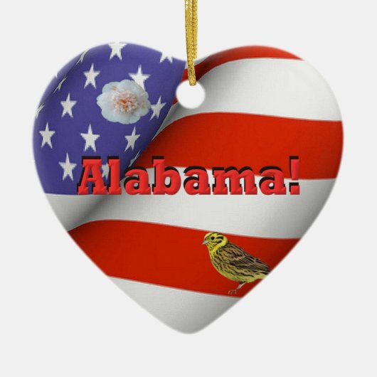 Alabama Keramikornament (Vorne)