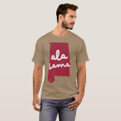 Alabama-Kontur T-Shirt (Vorne ganz)