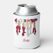 Alabama Ladys Fashion Cowboy Boots Hats Custom Dosenkühler (Kanne Vorderseite)