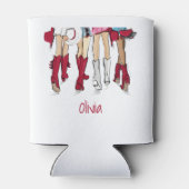 Alabama Ladys Fashion Cowboy Boots Hats Custom Dosenkühler (Rückseite)