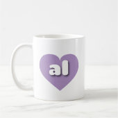 Alabama Lavendel - I Liebe Kaffeetasse (Links)