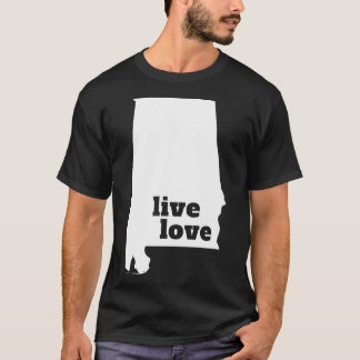 Alabama Lebe Liebe Alabama T-Shirt