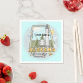 Alabama Leuchtturm Serviette (Beispiel)