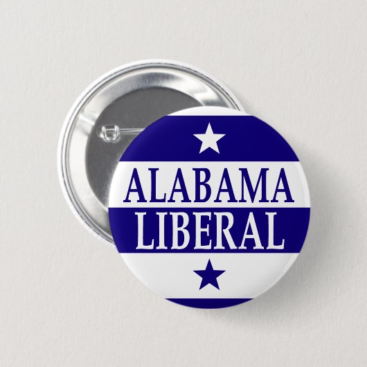 Alabama-Liberaler Button (Vorne & Hinten)