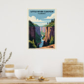 Alabama Little River Canyon V01 Poster (Küche)