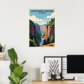 Alabama Little River Canyon V01 Poster (Heimbüro)