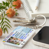 Alabama-Lizenz-Haustier-Umbau Schlüsselanhänger (Vorderseite rechts)