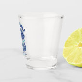 Alabama Love – Camellia State Flower & Tree Schnapsglas (Rechts)