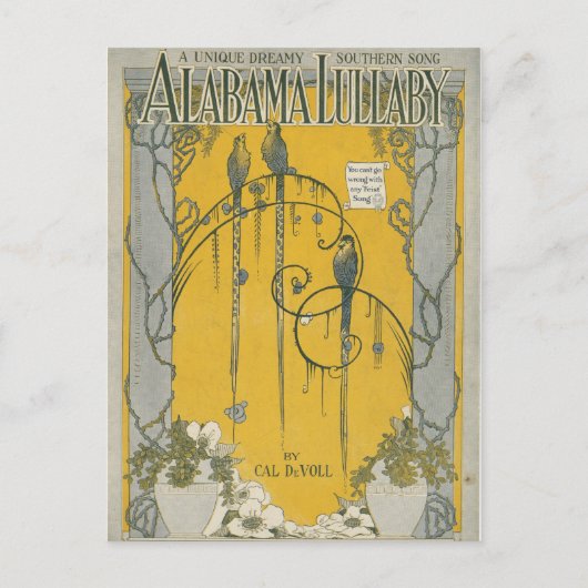 Alabama Lullaby Postcard Postkarte (Vorderseite)