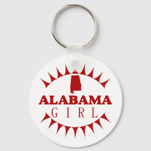 Alabama-Mädchen-Schlüsselanhänger Schlüsselanhänger