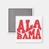 Alabama Magnet (Vorderseite/Rückseite)