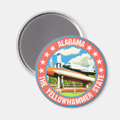 Alabama Magnet (Vorderseite/Rückseite)