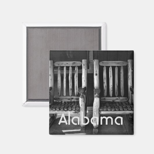 Alabama-Magnet Magnet (Vorderseite/Rückseite)