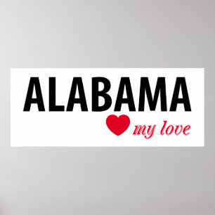 Alabama meine Liebe Poster