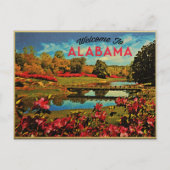 Alabama Mirror Lake Postkarte (Vorderseite)