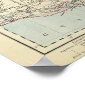 Alabama, Mississippi, Louisiana, Arkansas Poster (Ecke)