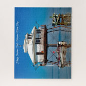 Alabama Mobile Bay Gerne Weihnachts-Vater Puzzle (Vertikal)