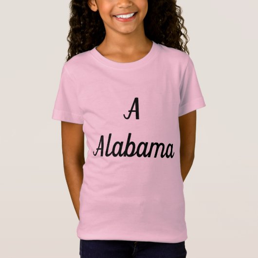 Alabama Monogram T-Shirt (Vorderseite)