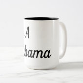 Alabama Monogram Zweifarbige Tasse (VorderseiteRechts)