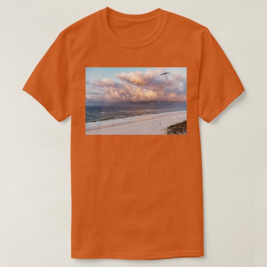 Alabama Morning Beach View TShirt (Design vorne)
